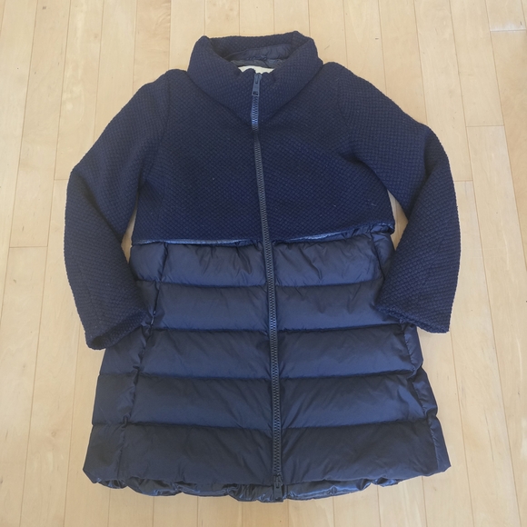 Herno Dark Blue Textured Jacket - Picture 4 of 13